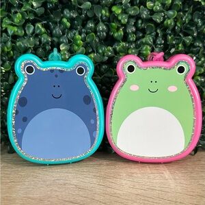 Agnolo the Tadpole and Wendy the Frog Squish-a-long Clip Cases